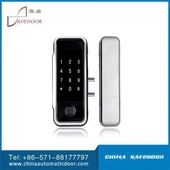 फ़िंगरप्रिंट स्मार्ट लॉक फ़ॉर स्विंगिंग ग्लास ग्लास डोर